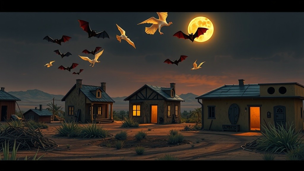 مغامرات ميرا في القرية المهجورة