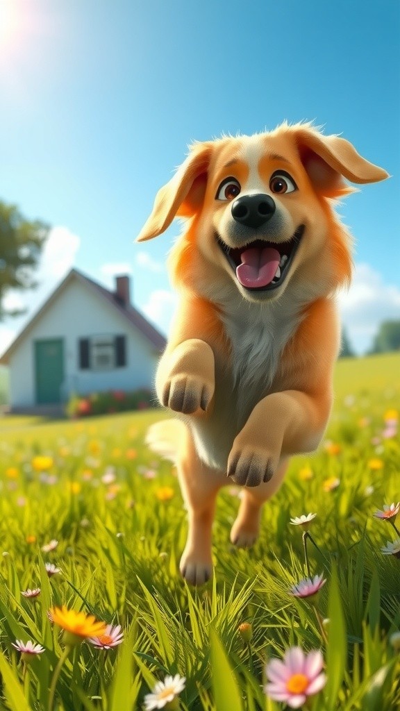 Anjing Ngomel Setelah Makan Makanan Ajaib!