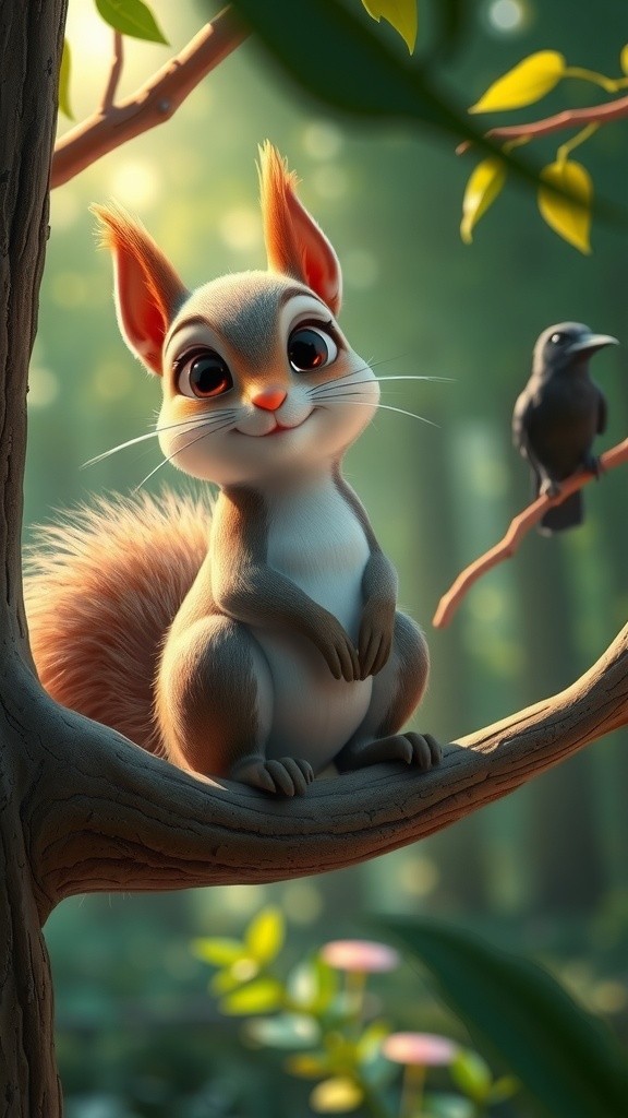 Gillu aur Akalmand Kauwa ki Kahani