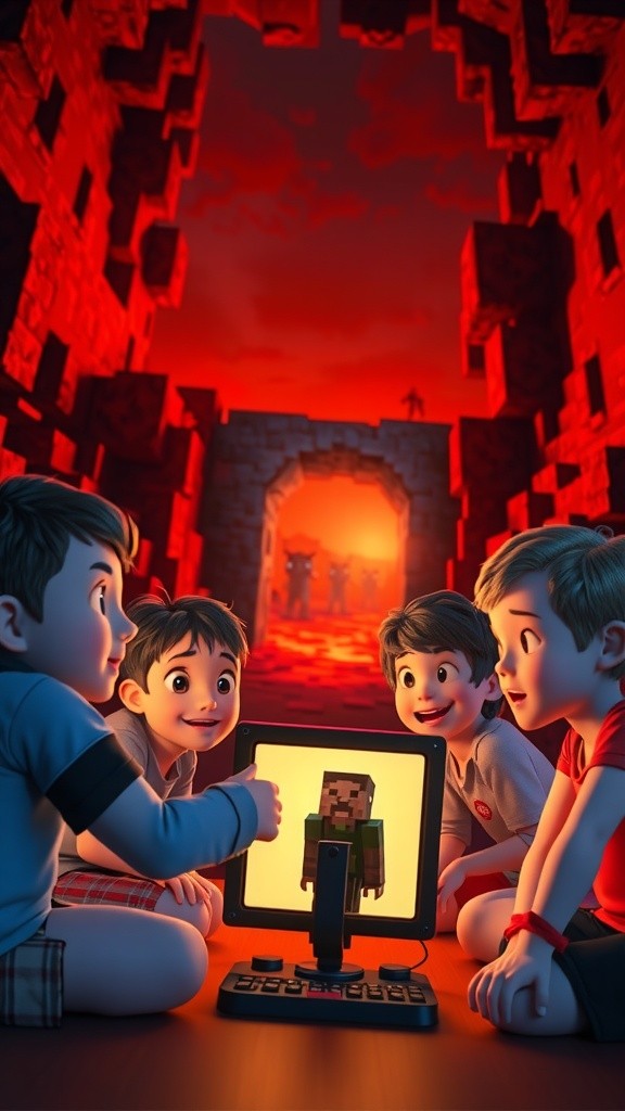 Survival di Nether: Uji Mental Gaming Sejati!