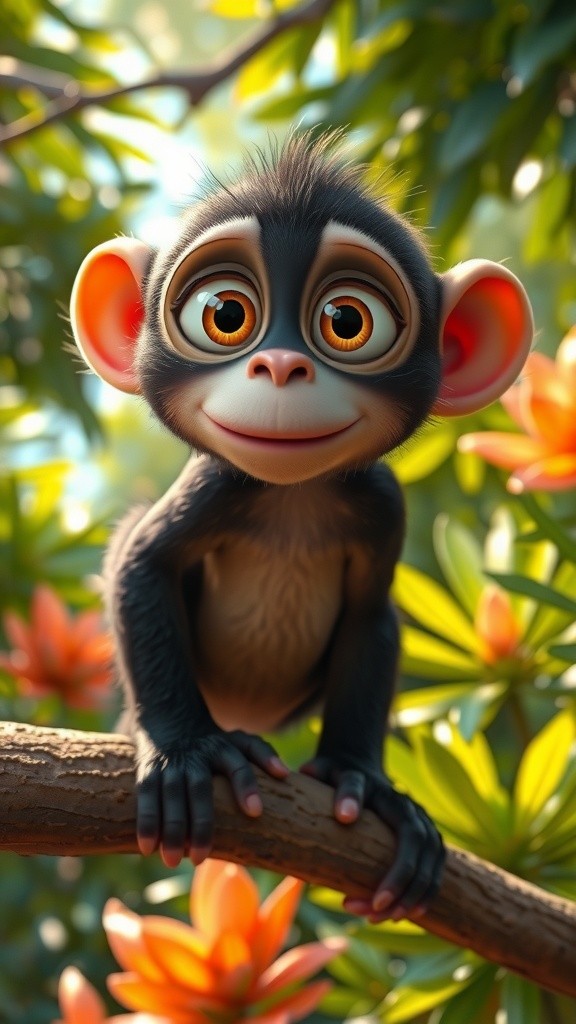 बंदर की शरारत और दादी का ज्ञान