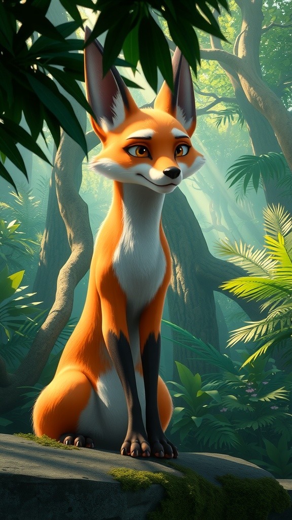 लोमड़ी और शेर की कहानी: शक्ति vs बुद्धि