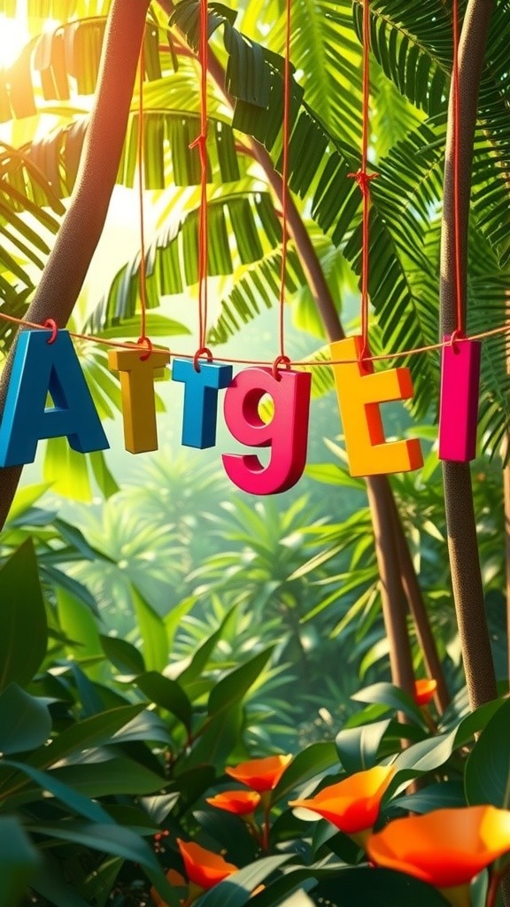 Nursery Rhymes & Alphabet Song with Jungle Cartoon Characters