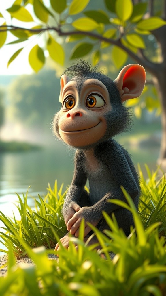 Charming Harmony by the Riverbank