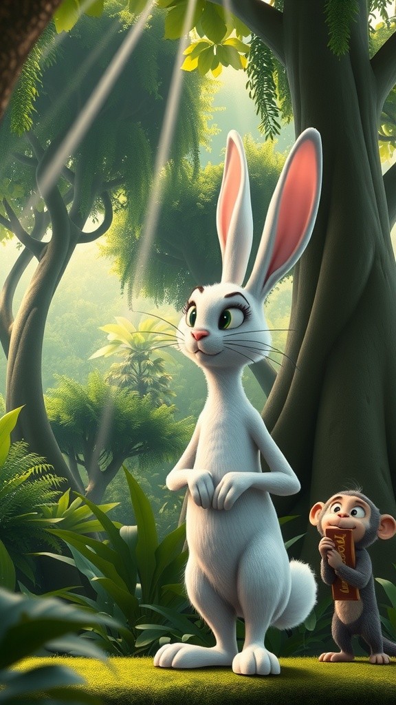 Hussain the Rabbit's Chocolate Heist