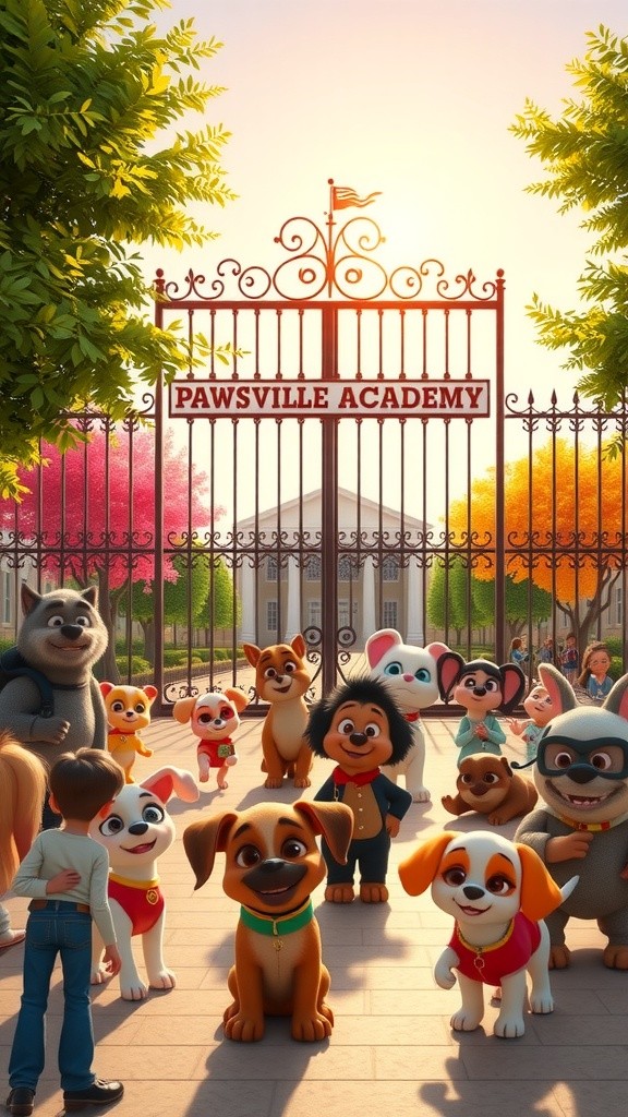 If Animals Went to School: A Funny Take!