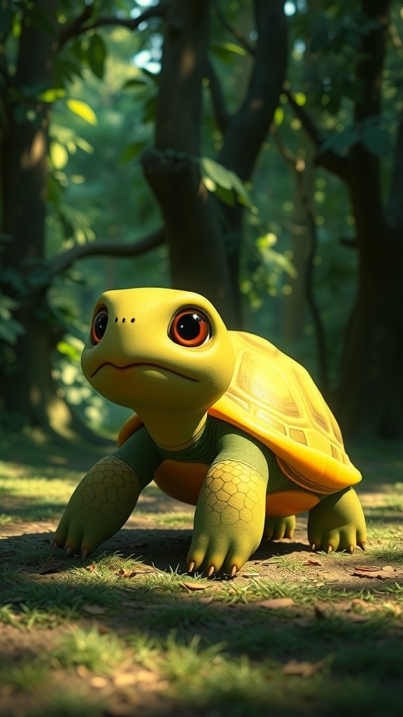 Kura-kura yang Tak Pernah Menyerah