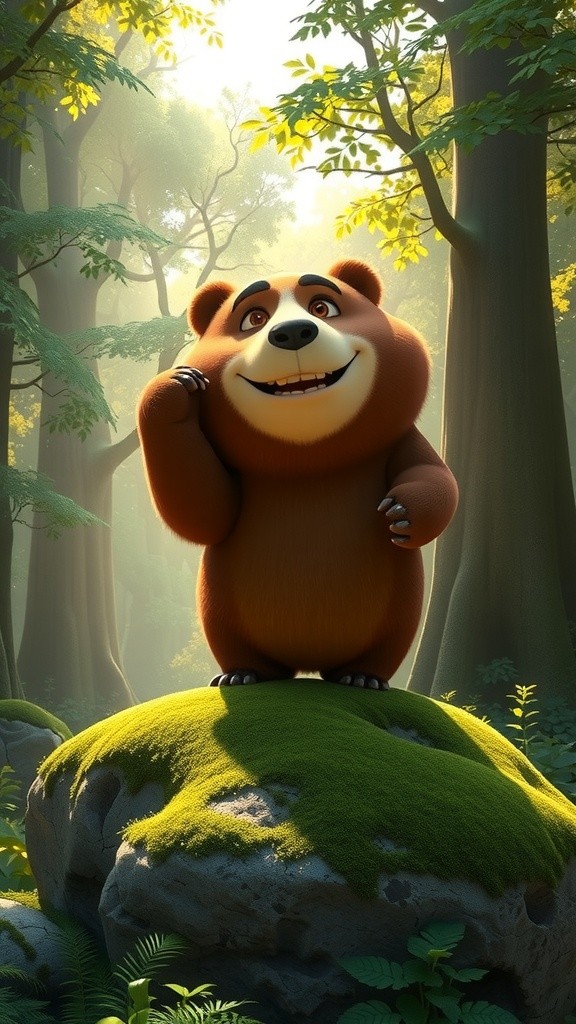 Bear Stuck in a Tree