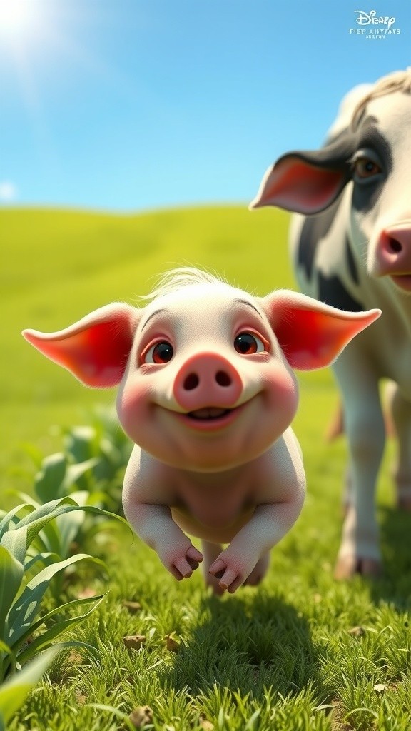 गाय के बच्चे की बहादुरी: बंदर से बचाने की कहानी