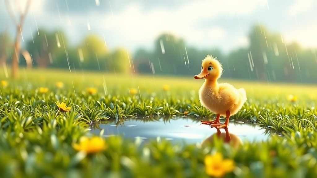 Dilly the Duck and the Fun Puddle