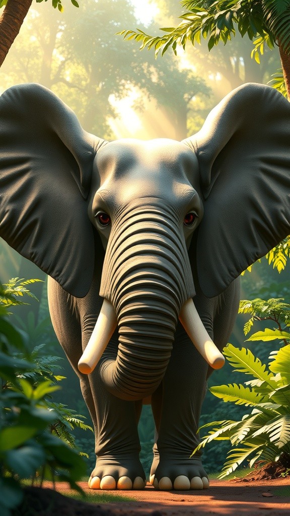 Gigi Si Gajah Kecil yang Ingin Terbang