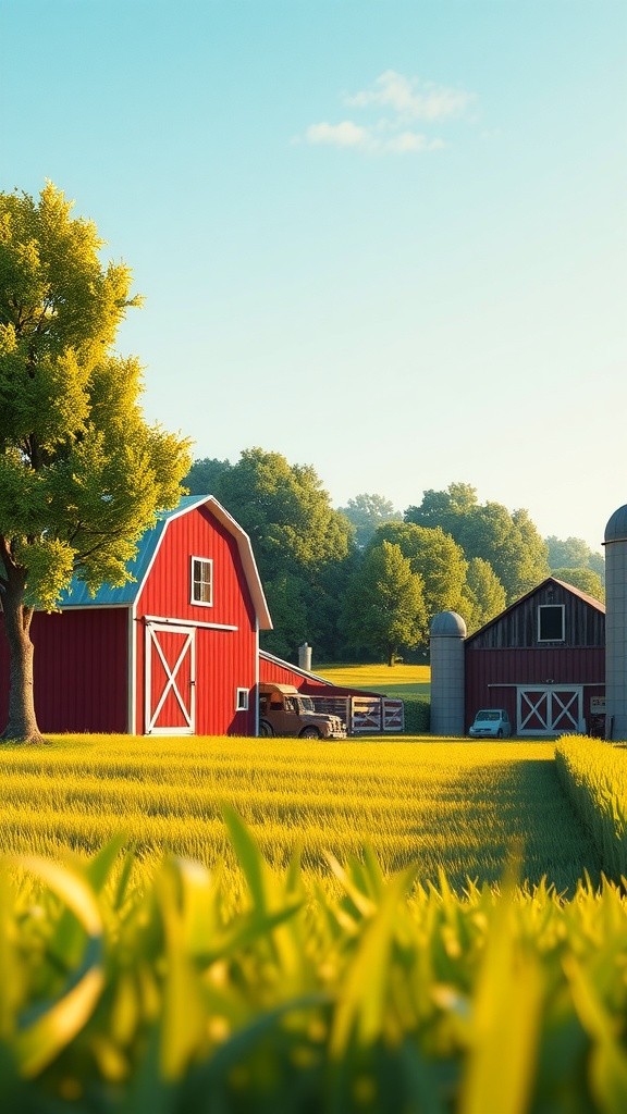 Ayam Alarm Desa: Konflik Pagi di Peternakan