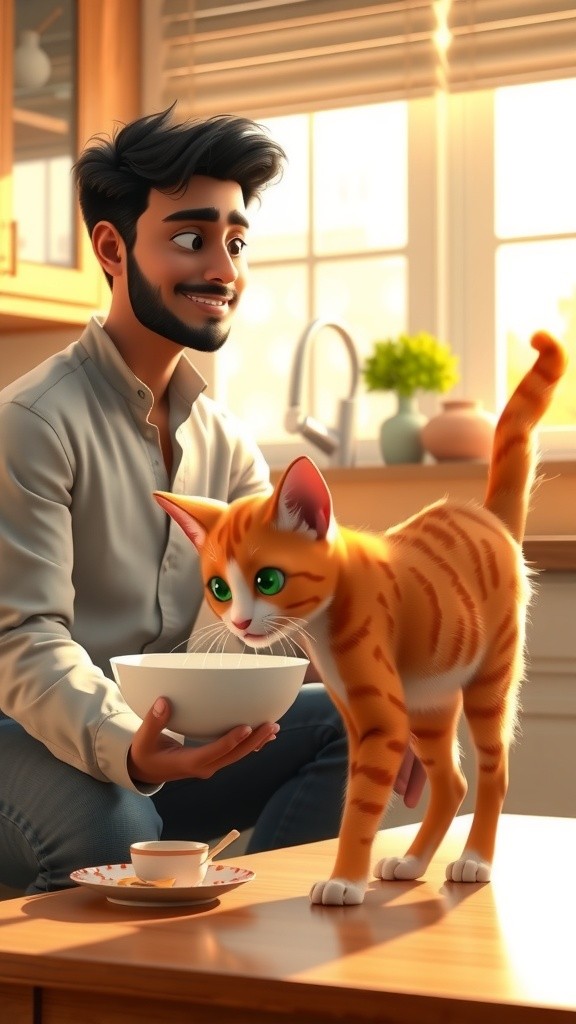 AI बिल्ली की मजेदार बातें!