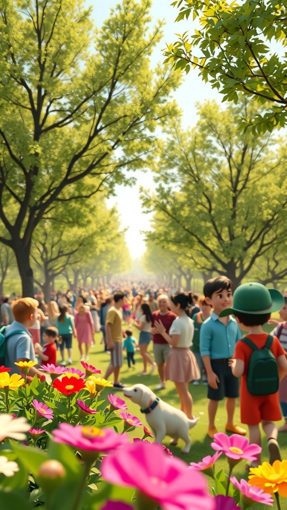 A New Friendship in the Park