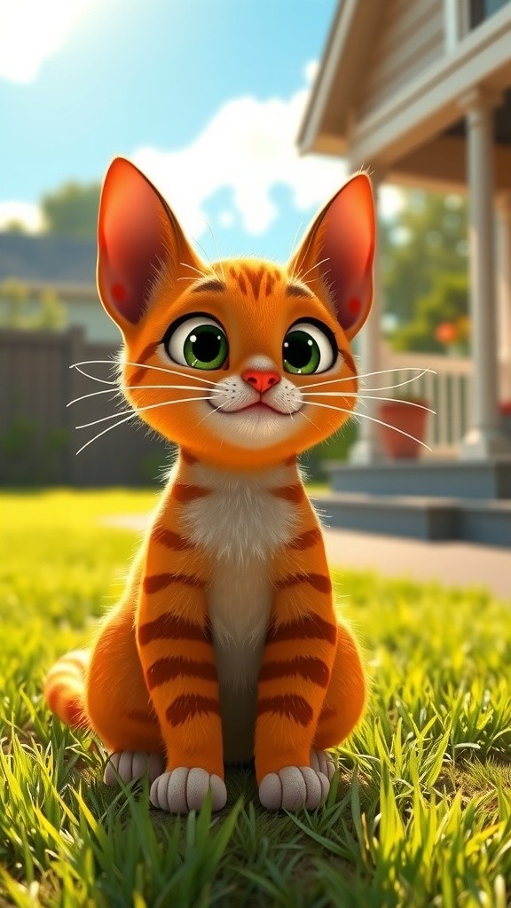 Whiskers: The Adventures of an Orange Tabby Cat