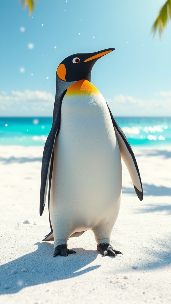 Penguin Liburan ke Pantai: Cerita yang Leleh!