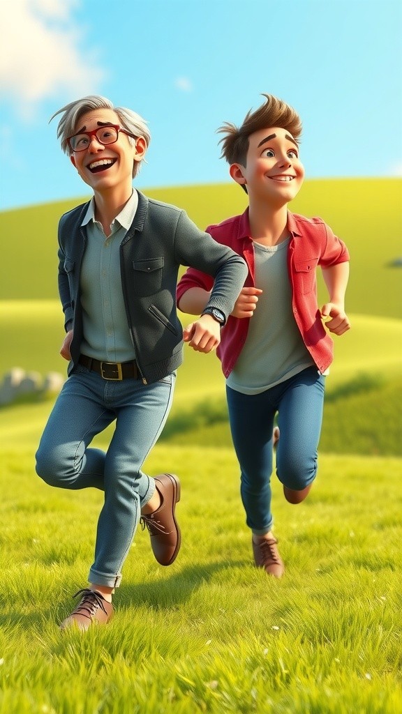 Chasing Dreams: A Colorful Adventure!