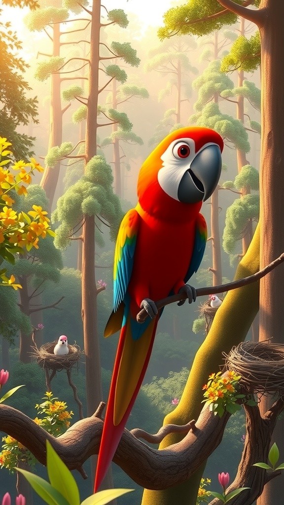 The Parrot's Dream: A Home in the Forest