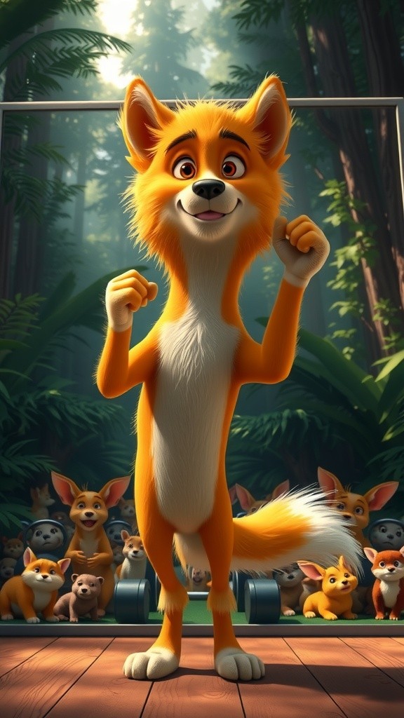 जंगल का हँसता फिटनेस क्लब!