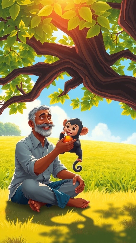 Kisaan aur Bandar ki Kahani: Samajhdaari ka Mahatva