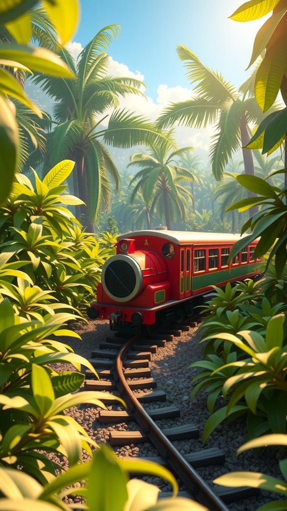 Monkey Train Adventure: Laughter in the Jungle!