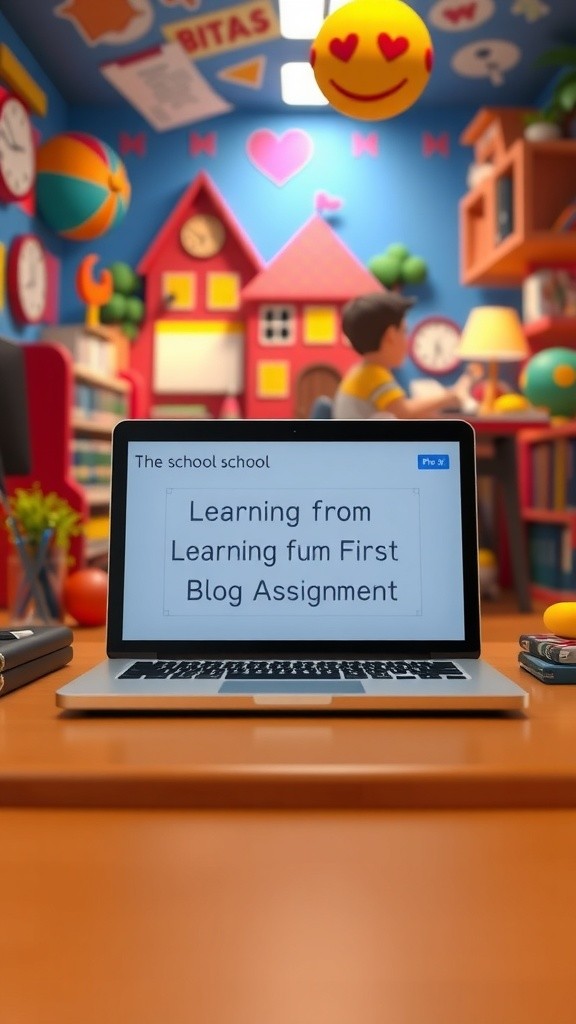 Dinda dan Perjalanan Membuat Blog Pertama