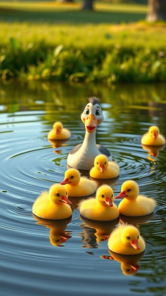 The Journey of the Unique Duckling