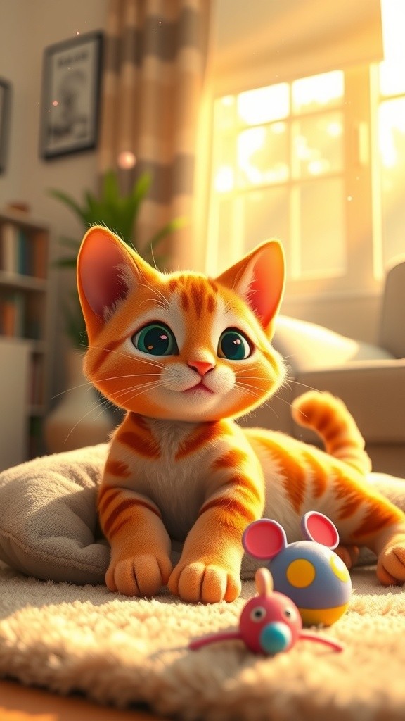 Kucing Mawar dan Nenek Tua