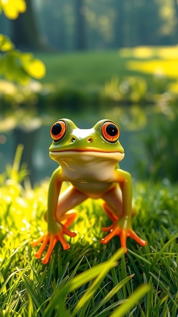A Frog's Journey from Water to Land