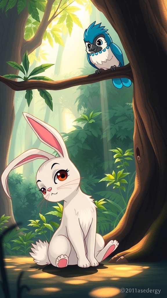 घमंडी खरगोश और दयालु कबूतर की कहानी