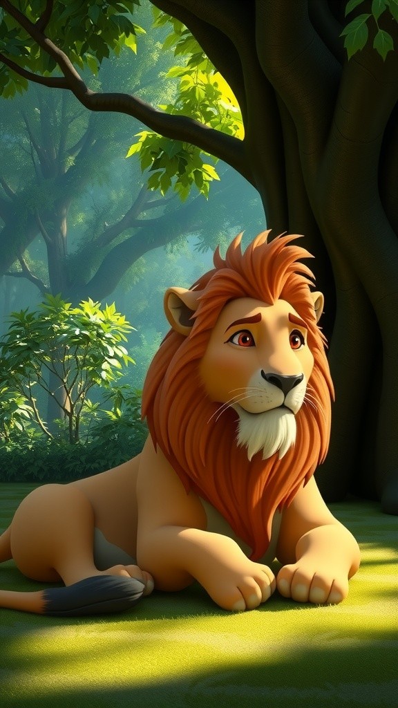 शेर की मेहनत की कहानी