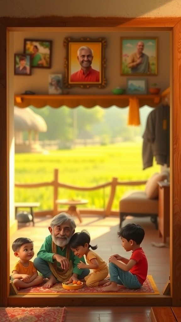 परिवार के लिए त्याग और संघर्ष