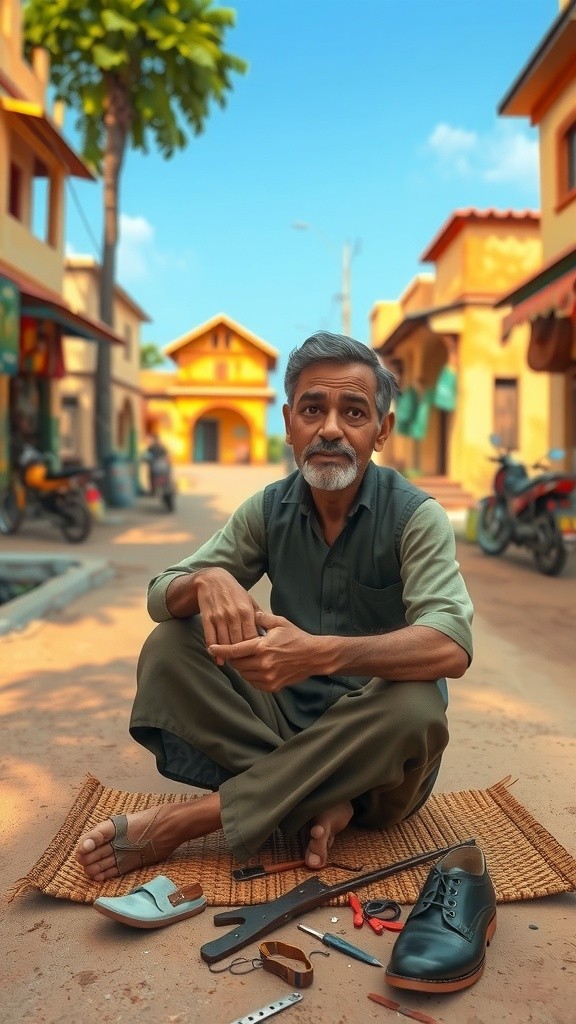 The Wise Coin: A Cobbler's Journey to Prosperity