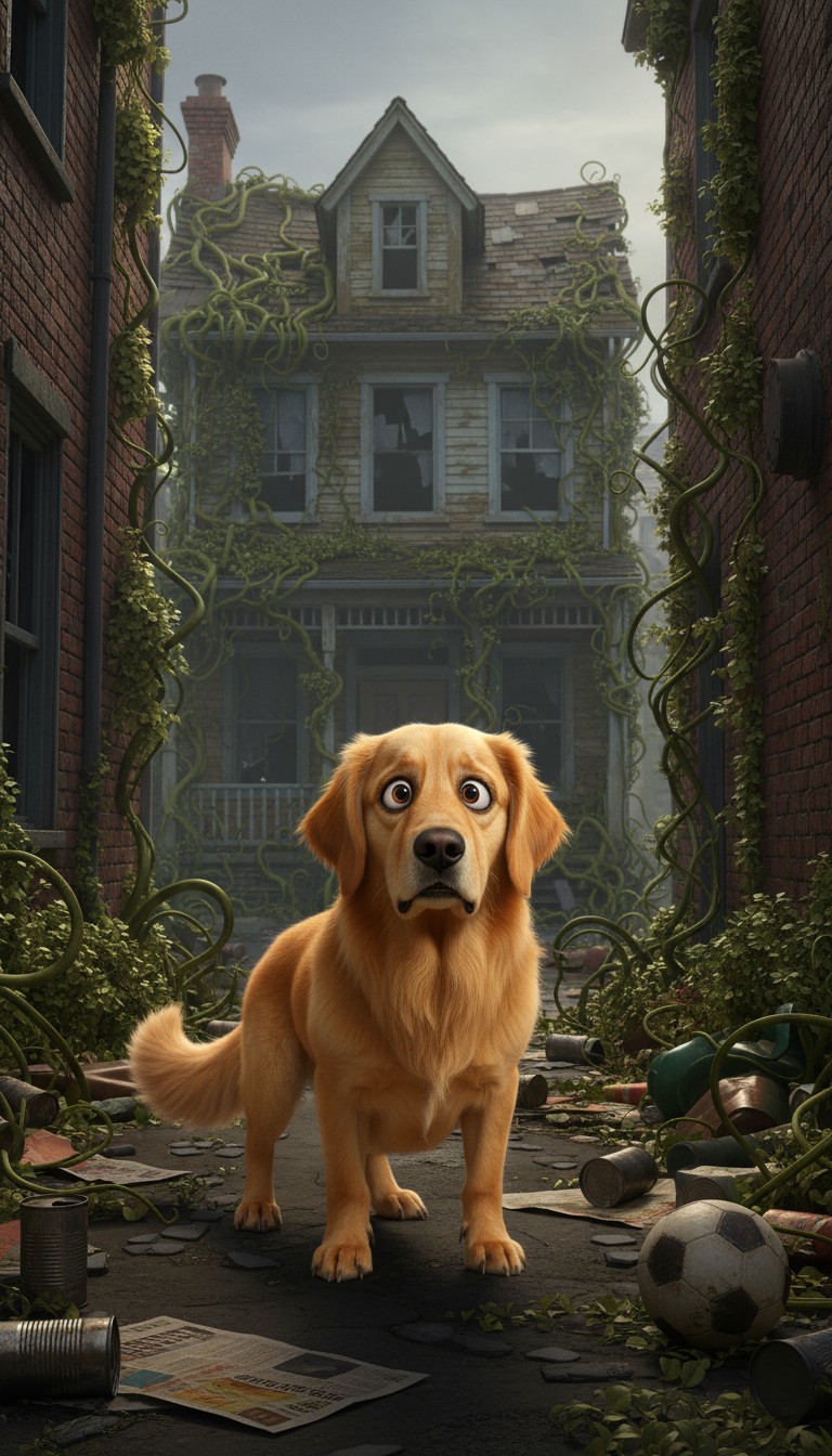 A Dog's Journey to a New Home
