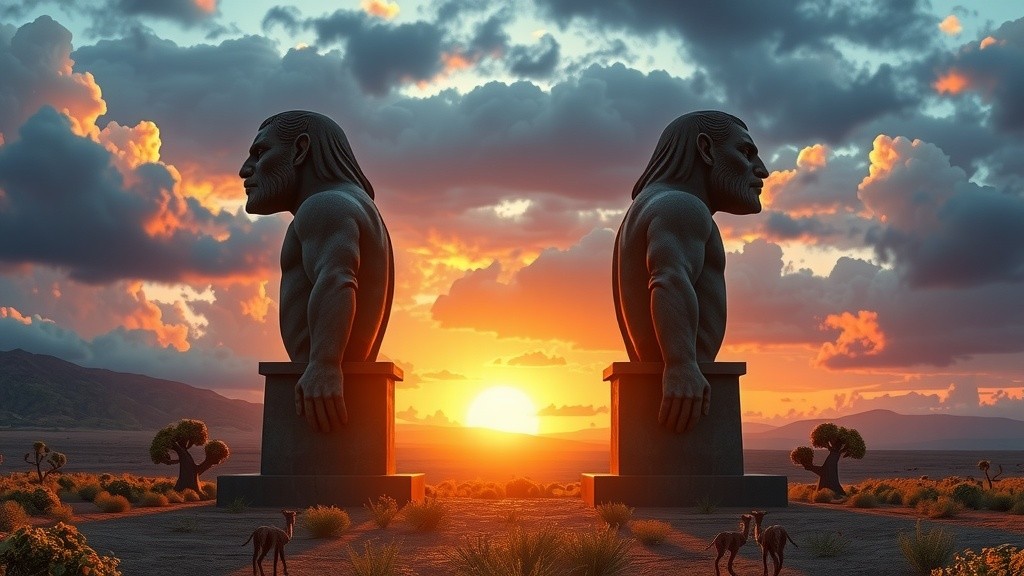 Prehistoric Struggles: A Tale of Foes and Friends