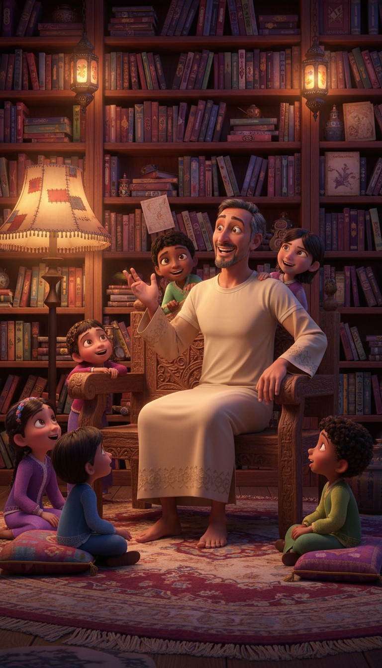 حكايات ملونة للأطفال