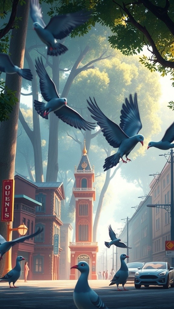 कबूतरों की एकजुटता और चूहे की कहानी