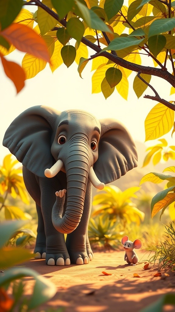 Hathi Aur Chuhiya: Dosti Aur Shakti