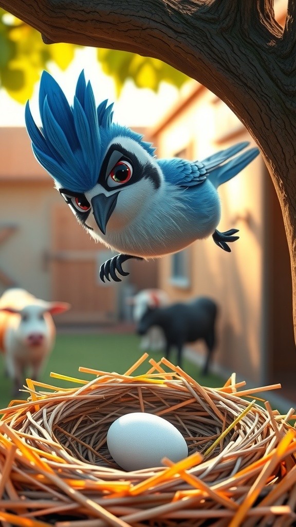 Pipi dan Telur yang Menetas