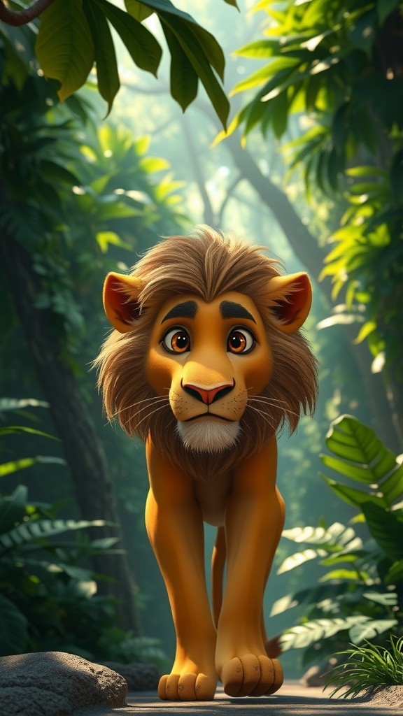 The Lion Who Never Gave Up