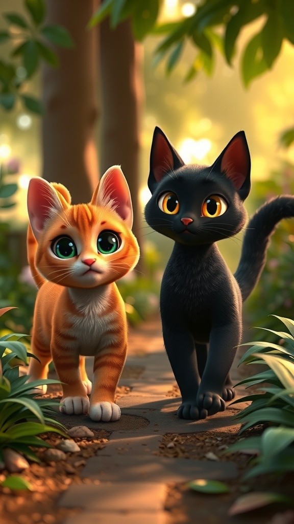 Morning Adventures in the Miniature Garden