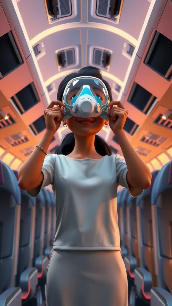 Using Oxygen Masks in Aircraft Emergencies