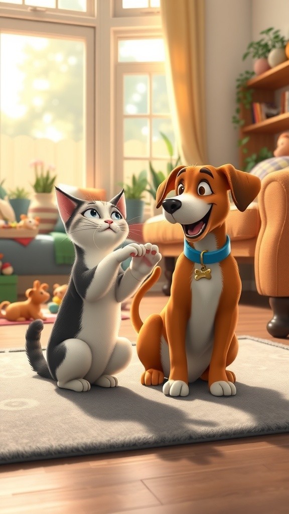 बिल्ली और कुत्ते की जासूसी