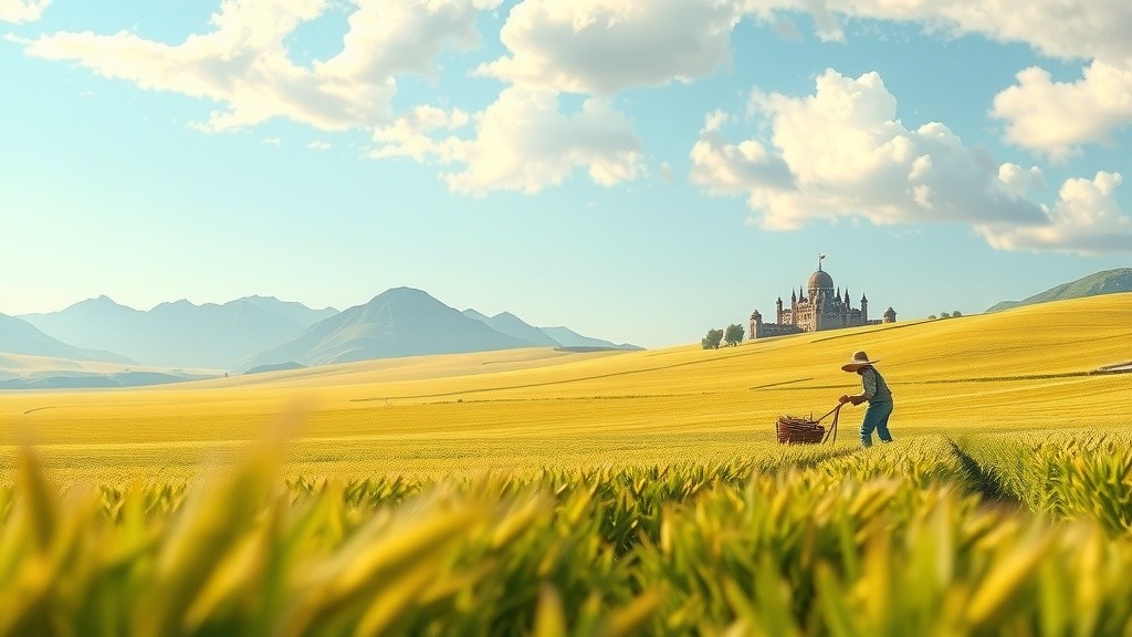 राजा और किसान की सीख: मेहनत का महत्व