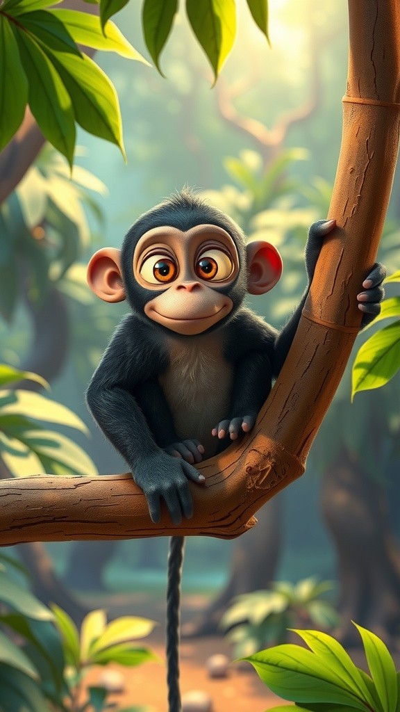 Miko Si Monyet Penari Lucu