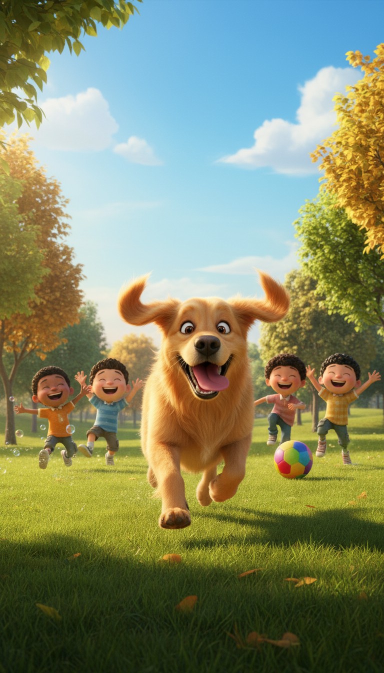 Lilly and Pepper's Day at the Park