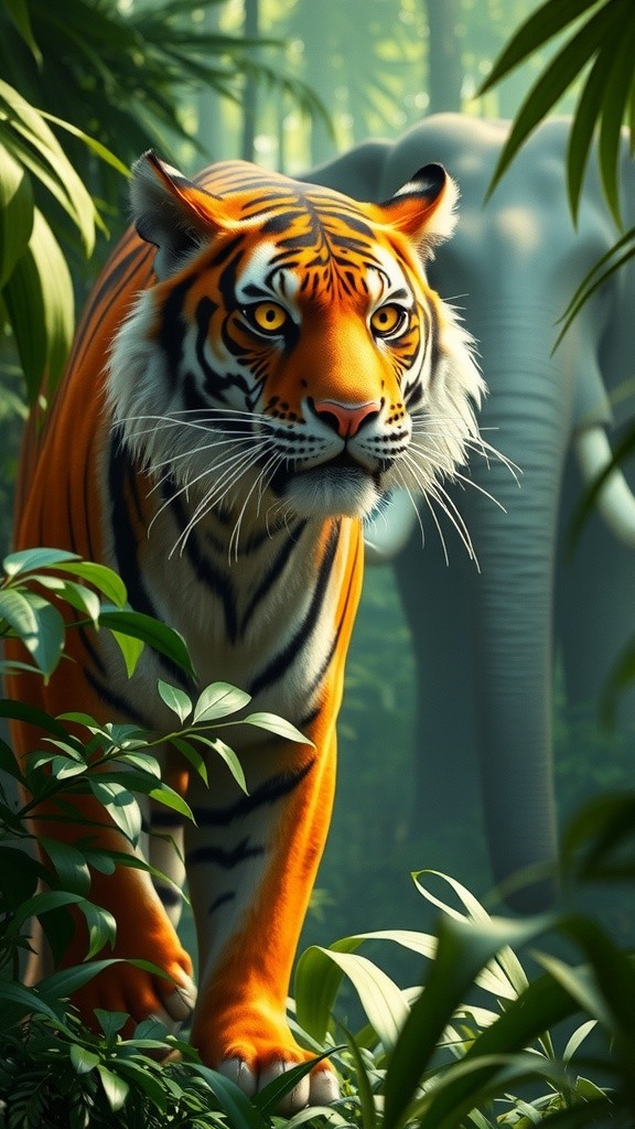 Ketakutan Aneh Harimau!