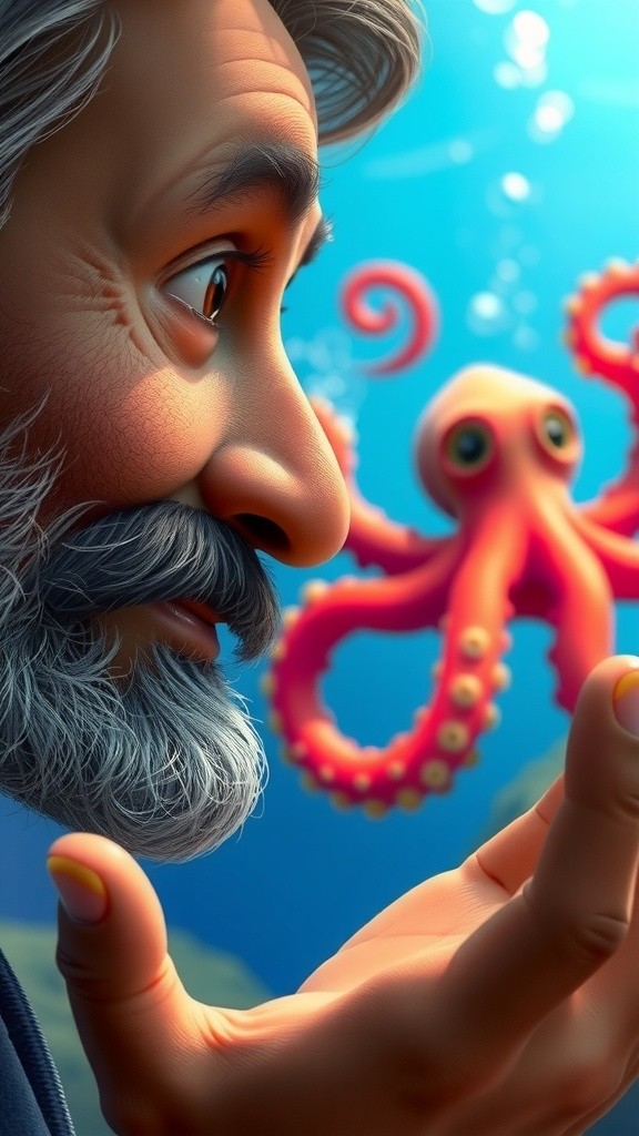 El Asombroso Mundo del Pulpo: Tres Corazones y Gran Inteligencia