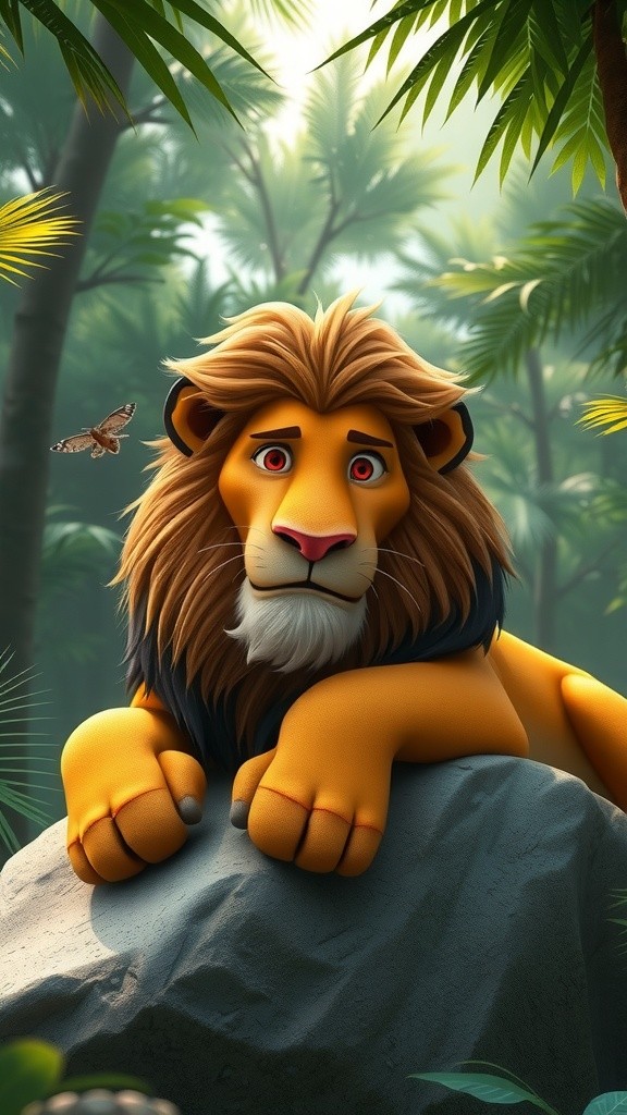 बुद्धि से की गई विजय: शेर और खरगोश की कथा