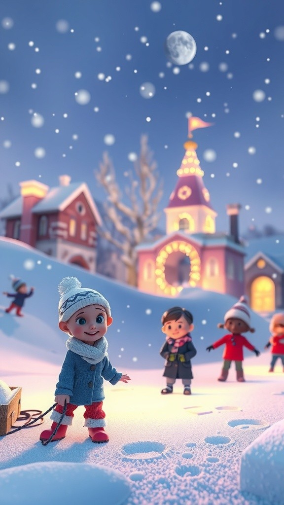 Snowy Day Fun: Dance and Play!